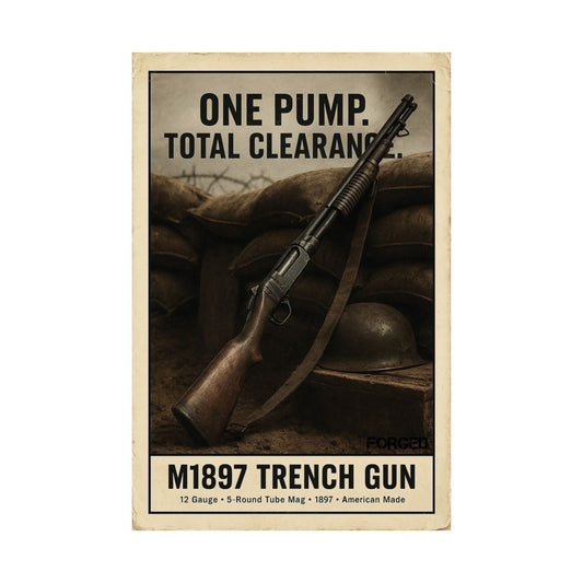 M1897 Trench Gun Poster
