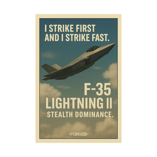 F-35 Lightning II Poster