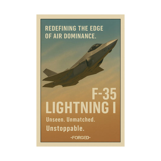 F-35 Lightning I Poster